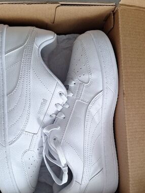 Puma Kids White Low-Top Sneaker